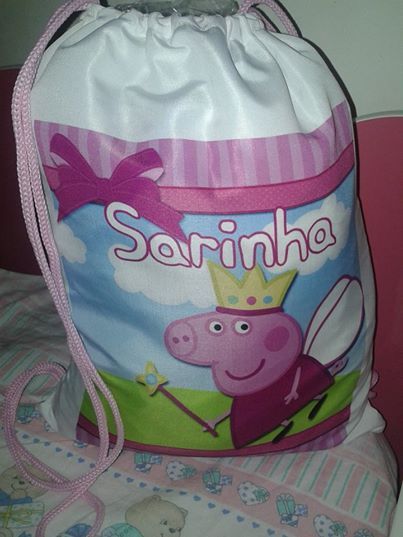 Mochilinha Peppa Pig